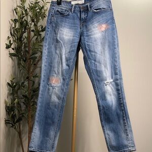 H&M Light Blue Distressed Jeans (B1)